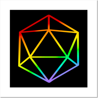 Pride D20 Posters and Art